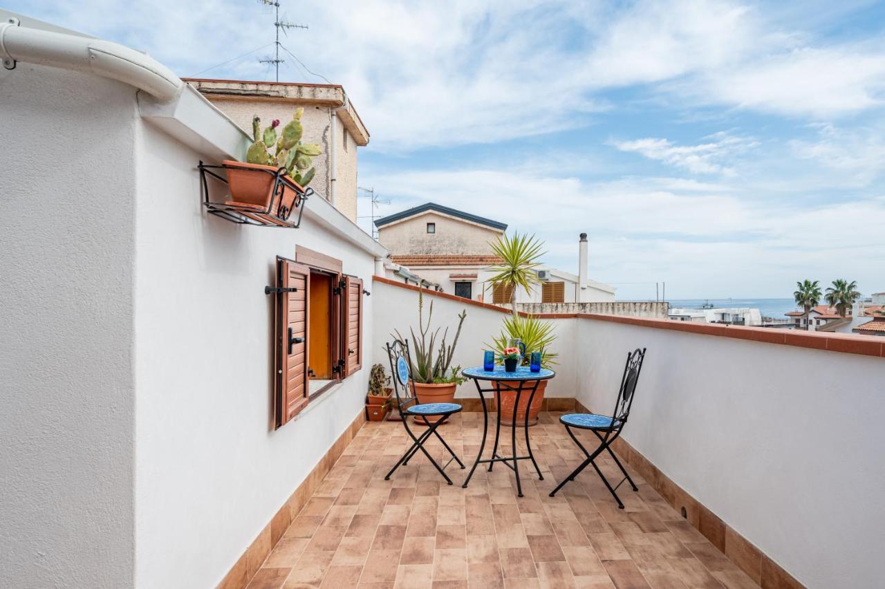 Ferienwohnung Naxos Charming Penthouse With Swimming Pool X6 Giardini-Naxos Exterior foto